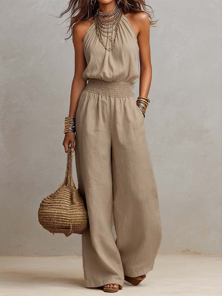 Ainhoa | Mono con cuello halter