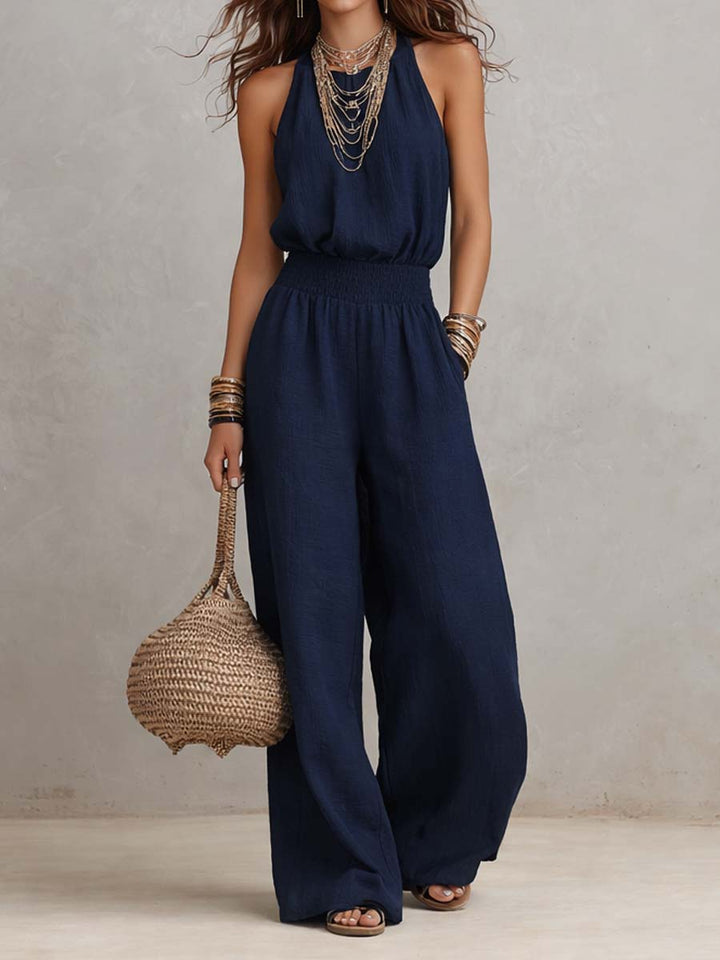 Ainhoa | Mono con cuello halter