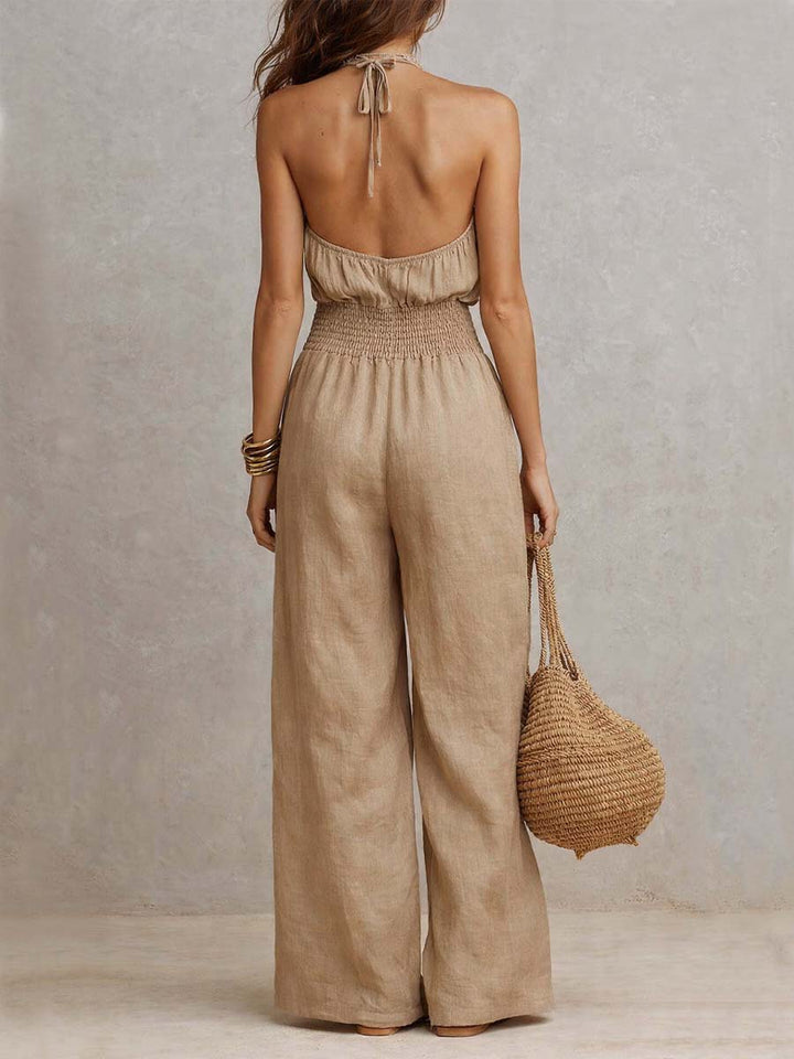 Ainhoa | Mono con cuello halter