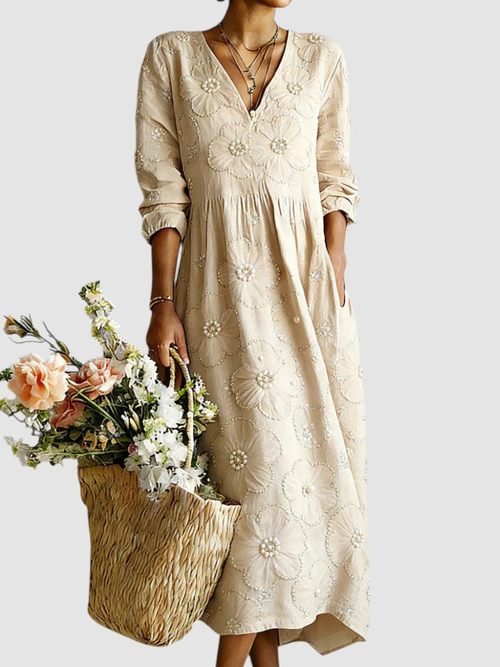 Vestido Midi Floral